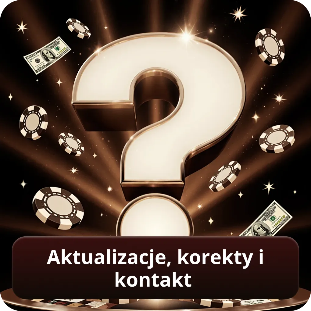 Aktualizacje, korekty i kontakt
