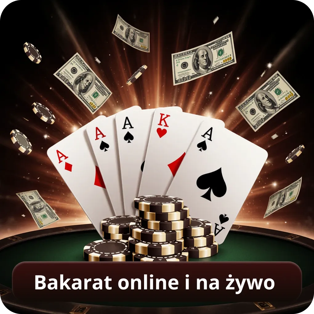 Bakarat online i na żywo