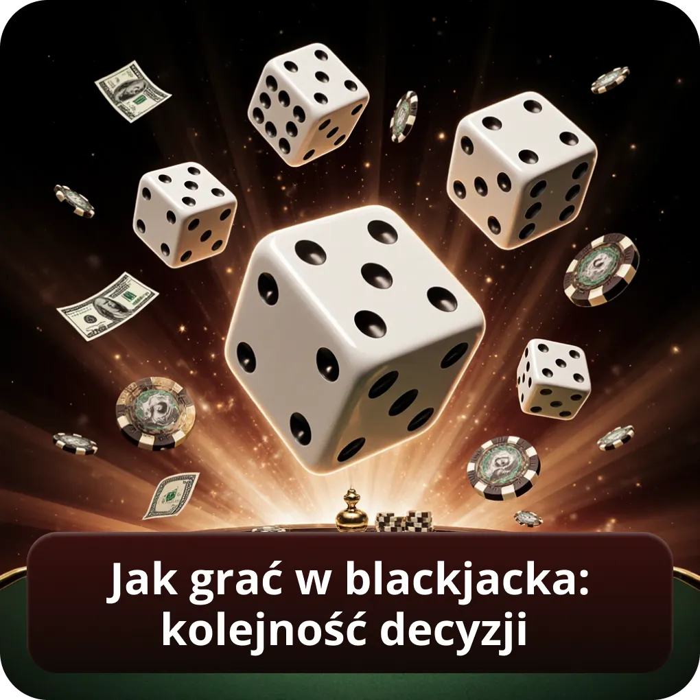 Jak grać w blackjacka: kolejność decyzji
