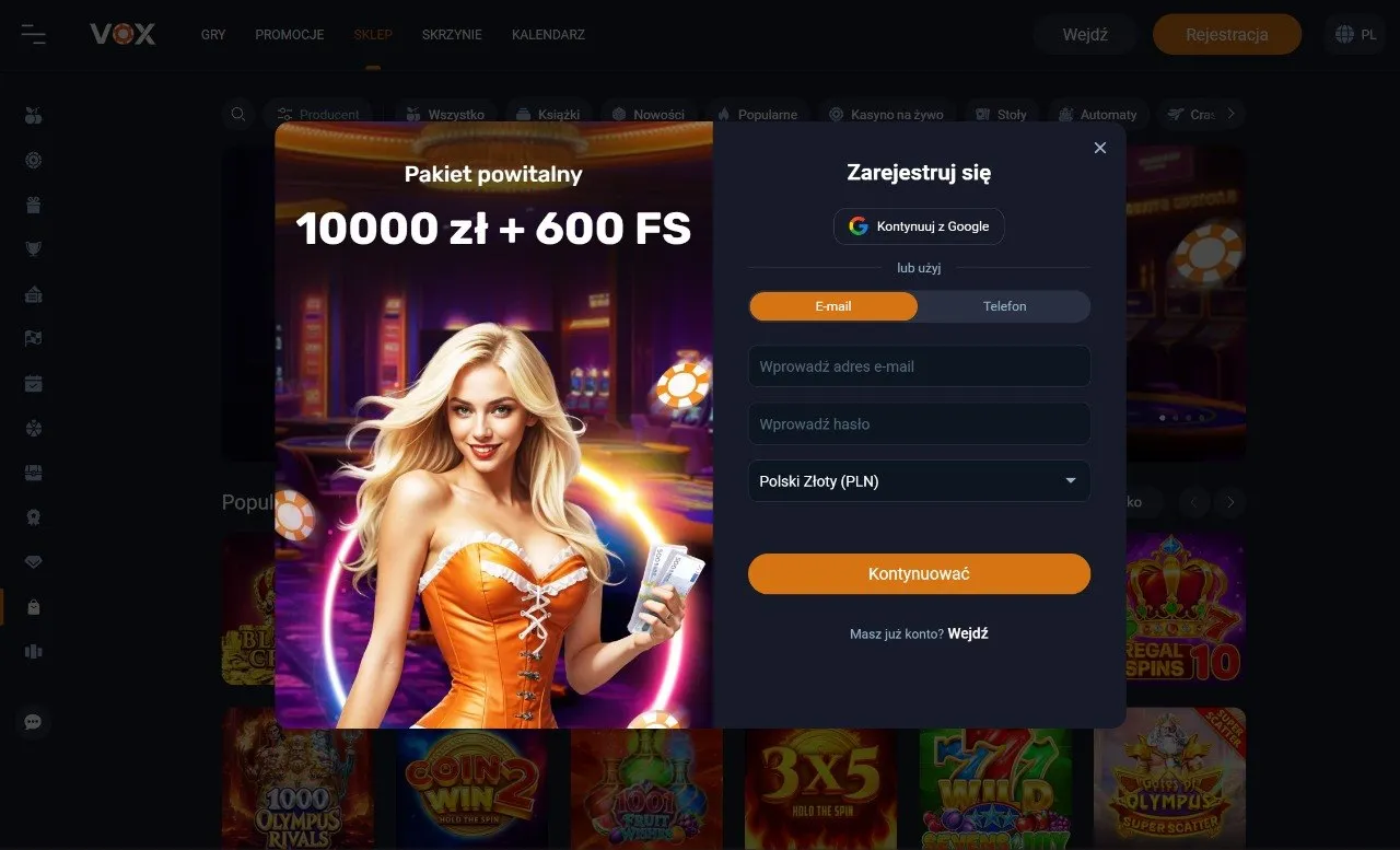 Bonusy w kasynach online z płatnością BLIK