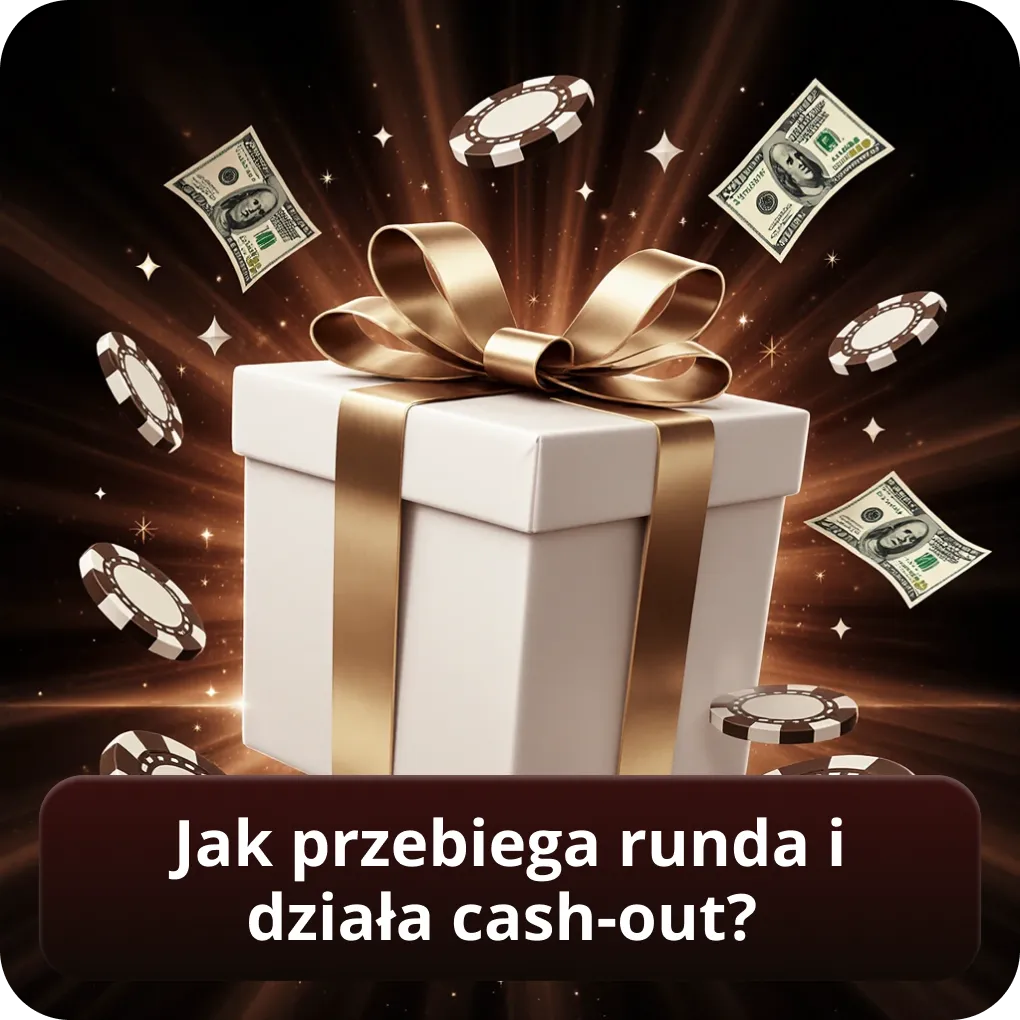 Jak przebiega runda i działa cash-out?