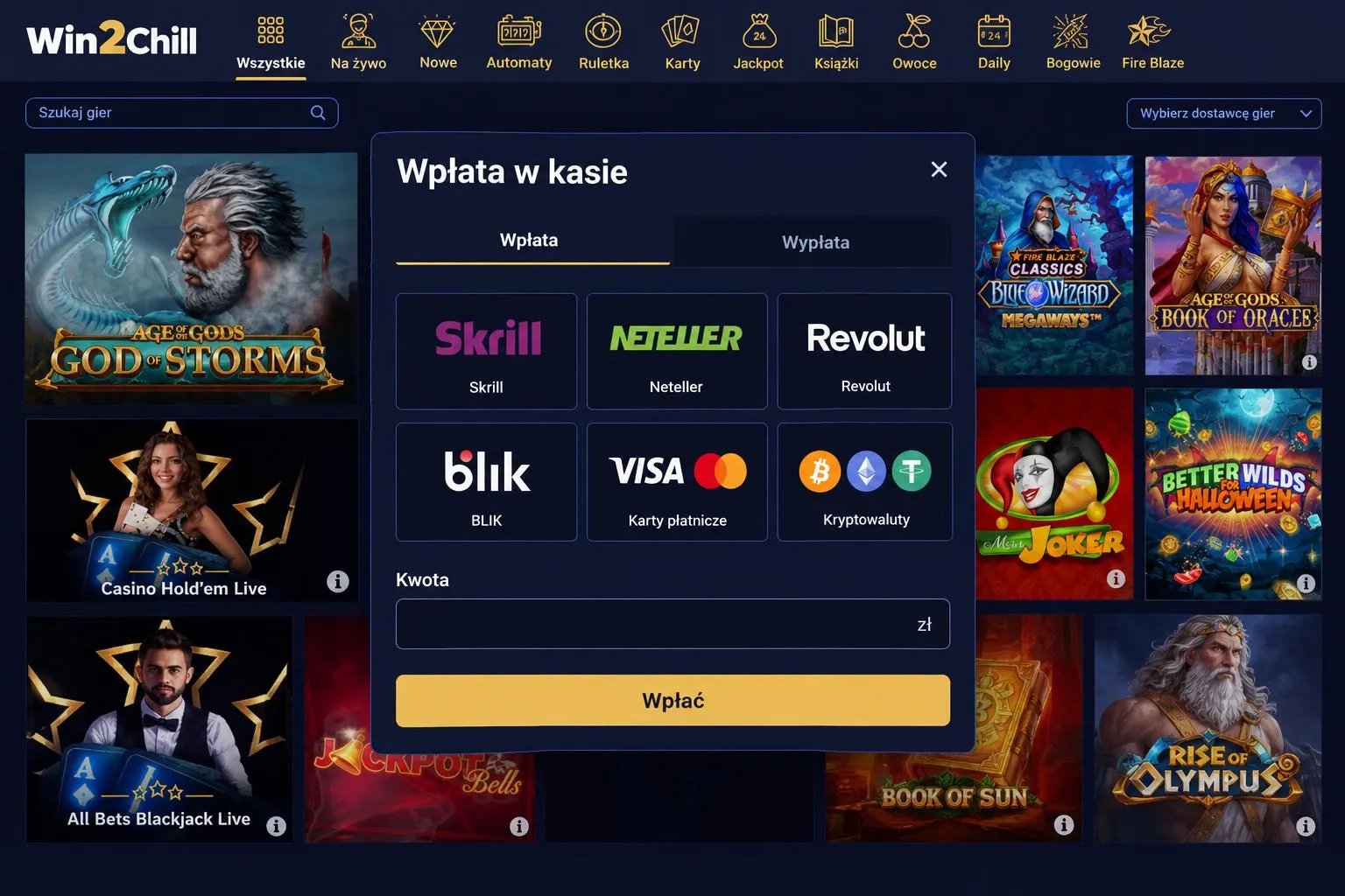 KYC, limity, metody płatności i warunki — kasyno szybkie wypłaty