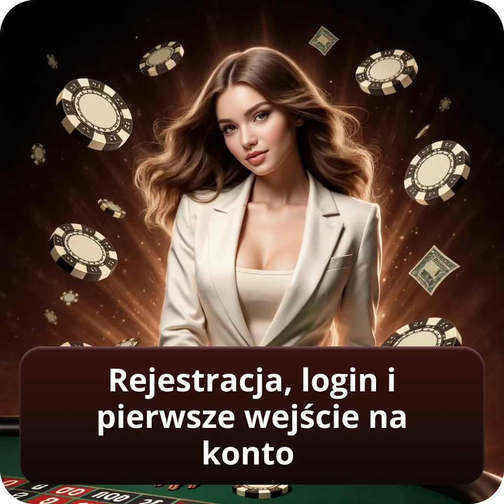 Rejestracja, login i pierwsze wejście na konto