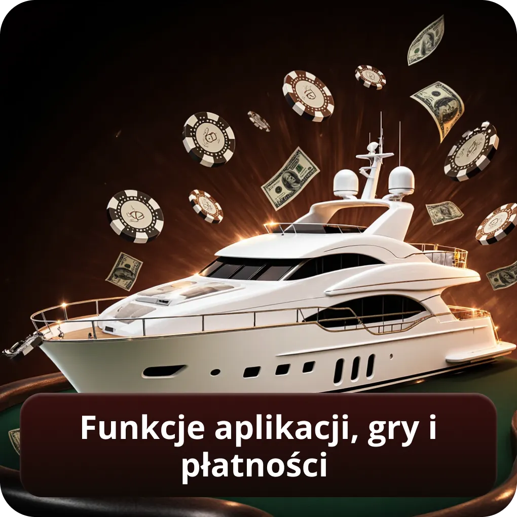 Funkcje aplikacji, gry i płatności