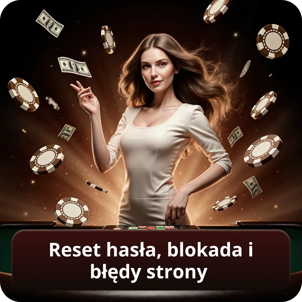 Reset hasła, blokada i błędy strony