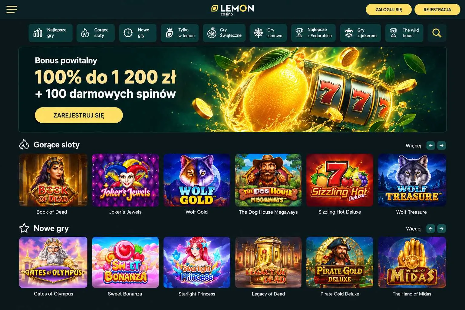 Lemon Casino — najważniejsze informacje