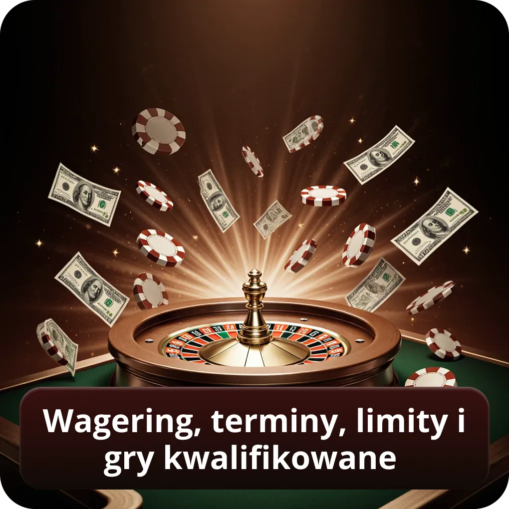 Wagering, terminy, limity i gry kwalifikowane