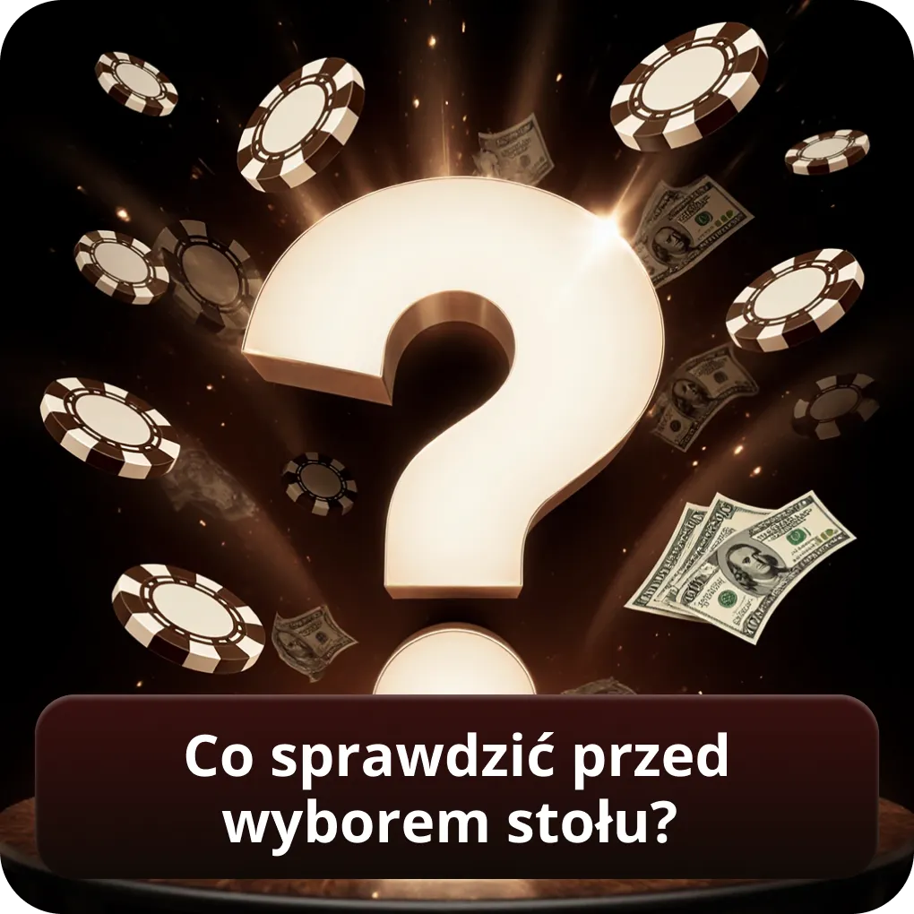 Co sprawdzić przed wyborem stołu?
