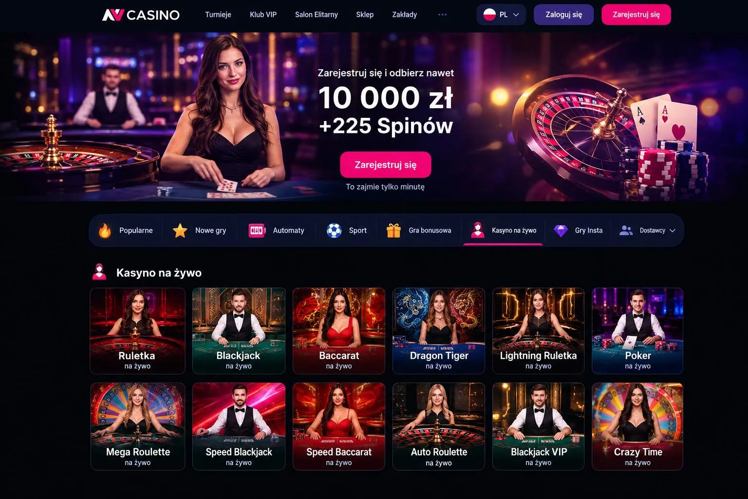 Co sprawdzić przed wyborem stołu? — live casino