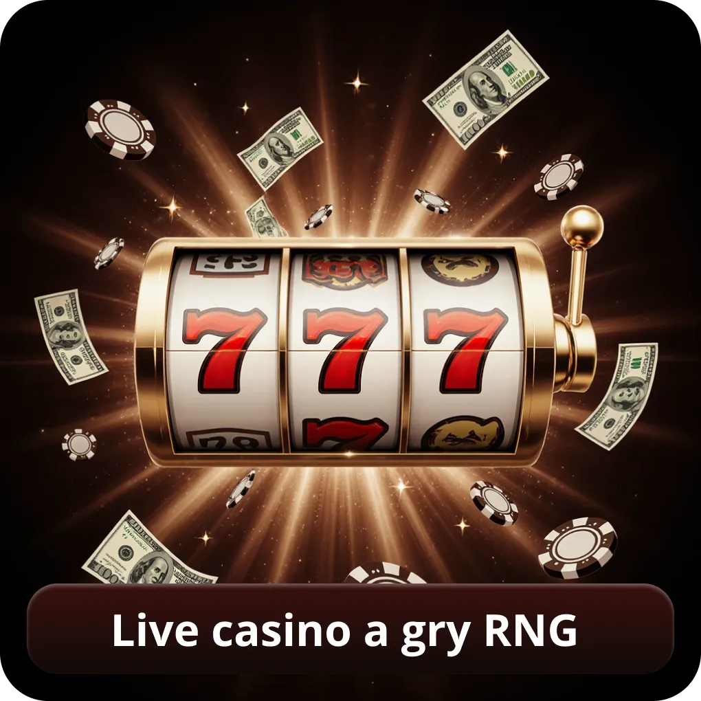 Live casino a gry RNG