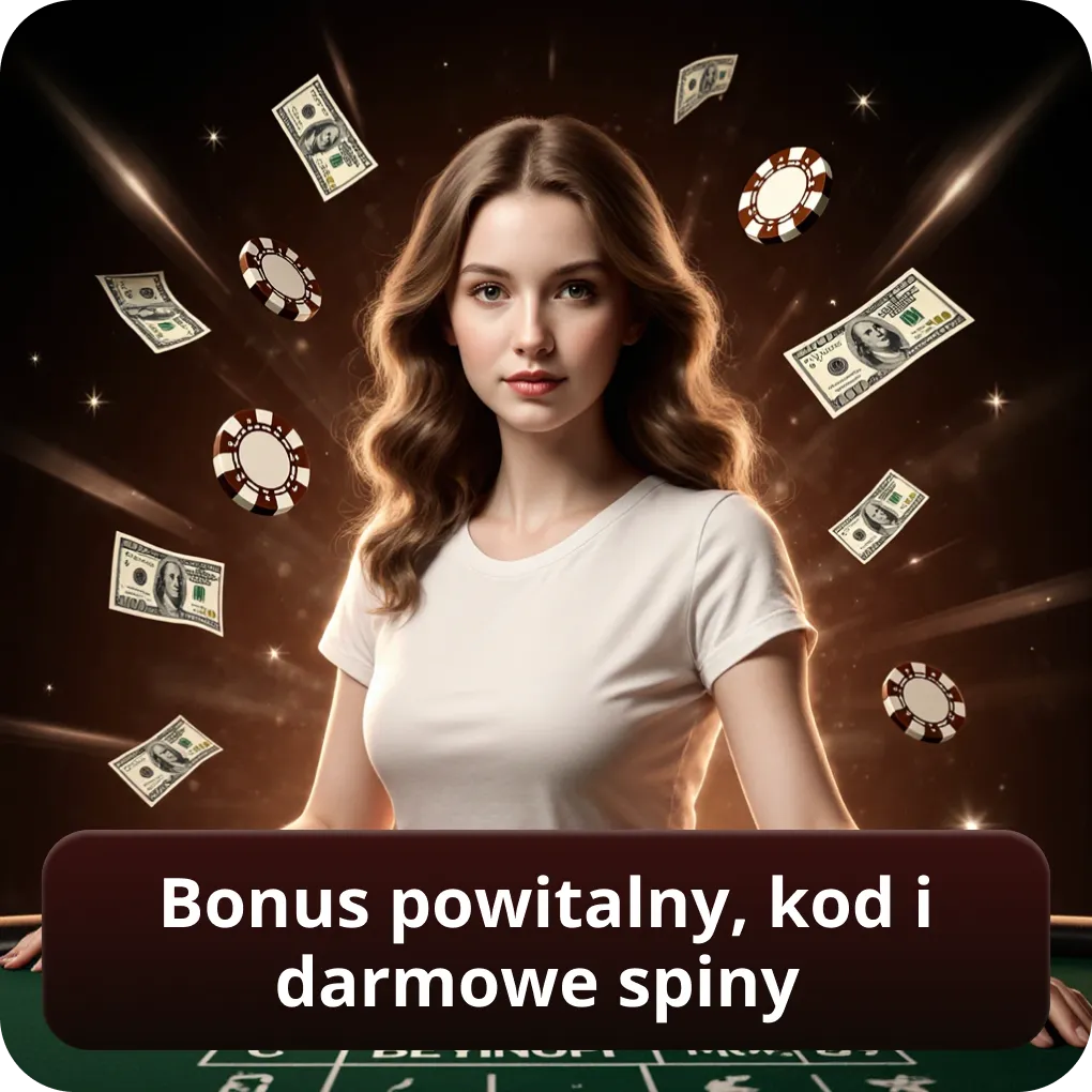 Bonus powitalny, kod i darmowe spiny