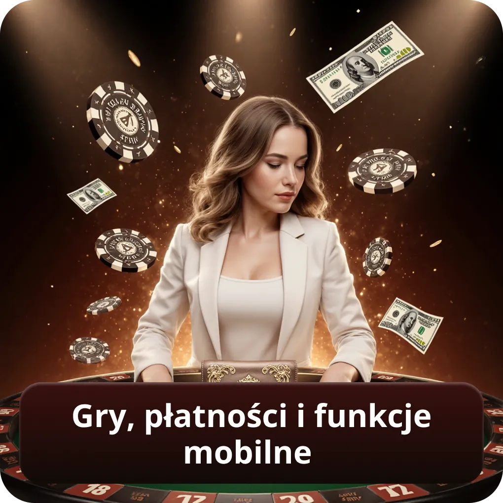 Gry, płatności i funkcje mobilne