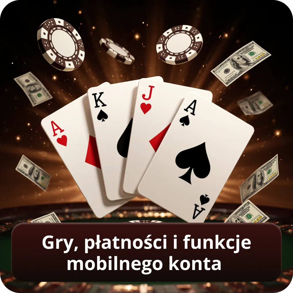 Gry, płatności i funkcje mobilnego konta