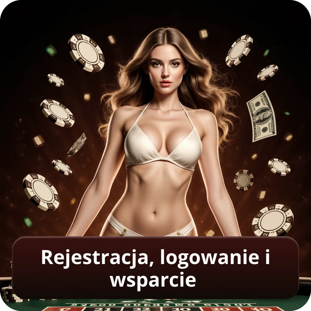 Rejestracja, logowanie i wsparcie