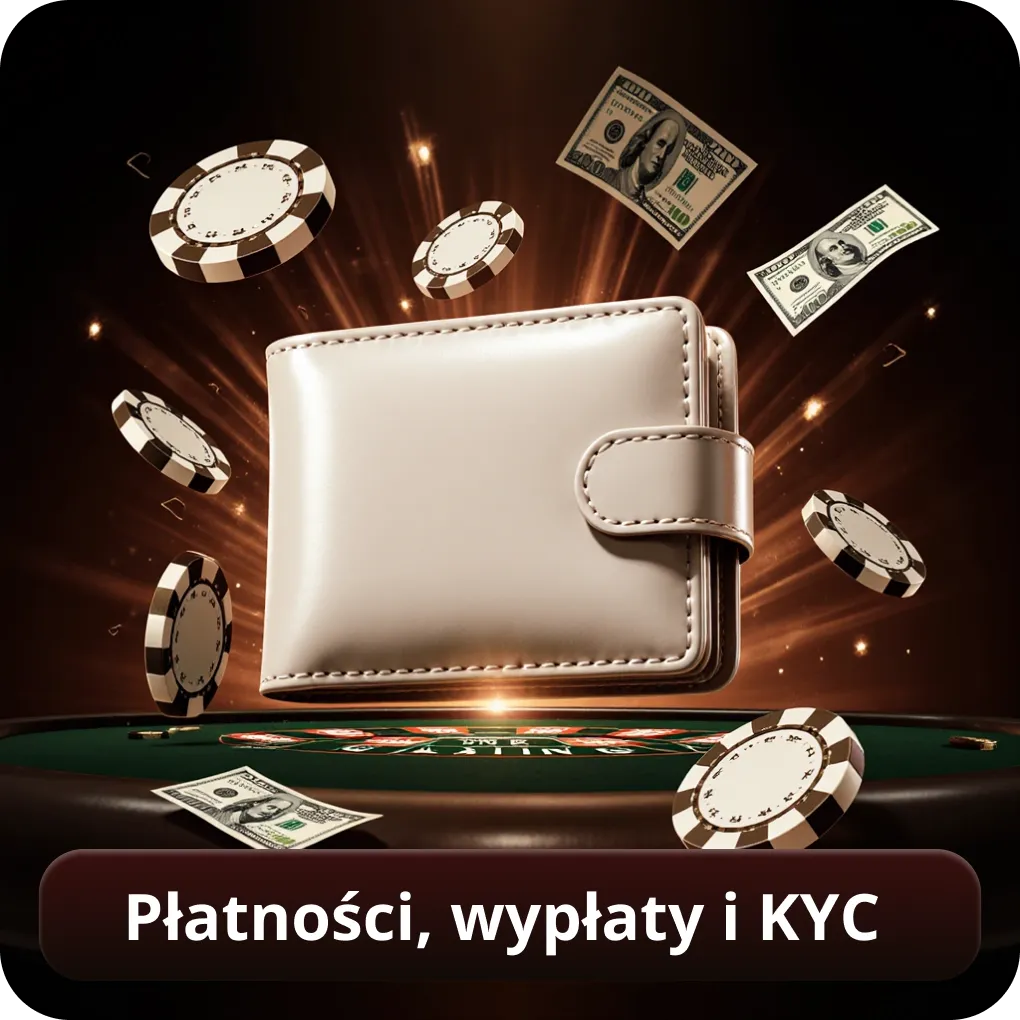 Płatności, wypłaty i KYC