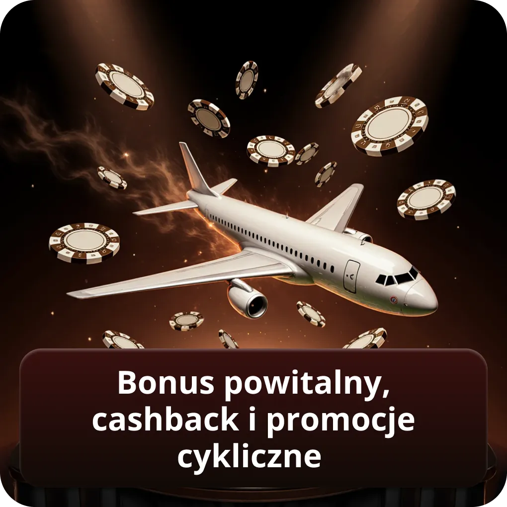 Bonus powitalny, cashback i promocje cykliczne