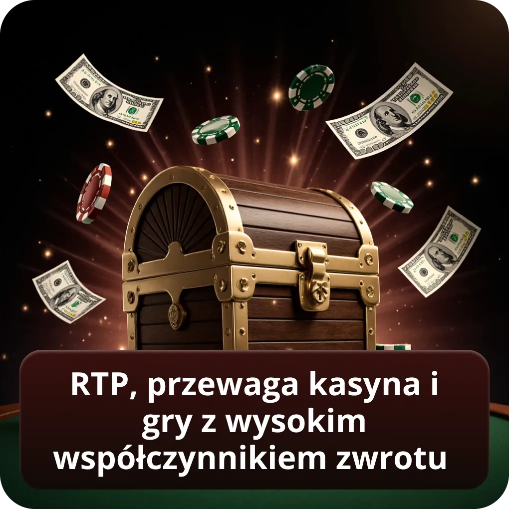 RTP, przewaga kasyna i gry z wysokim współczynnikiem zwrotu