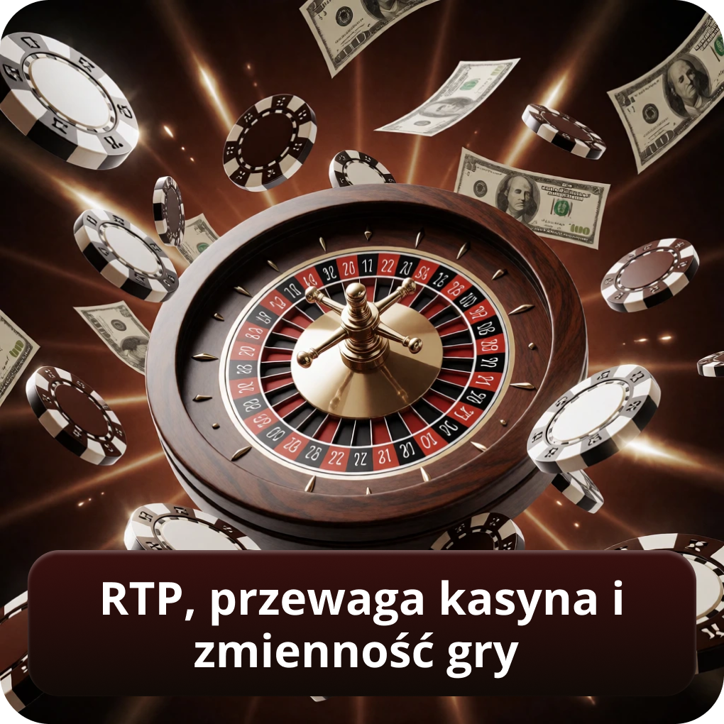 RTP, przewaga kasyna i zmienność gry