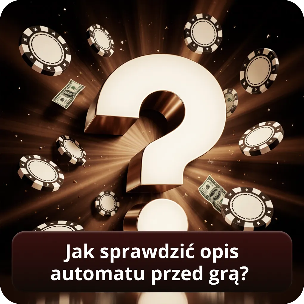 Jak sprawdzić opis automatu przed grą?