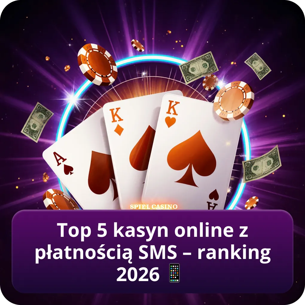 Top 5 kasyn online z opcją płatności SMS – aktualny ranking 2026 