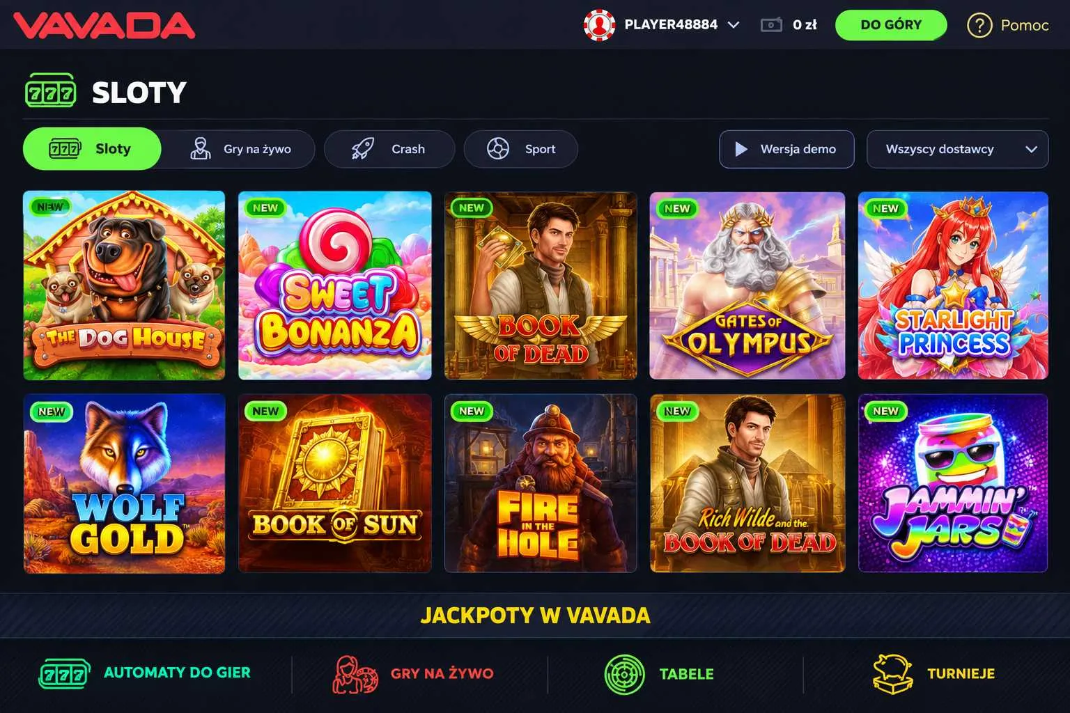 Bonus bez depozytu i darmowe spiny – Vavada kod promocyjny