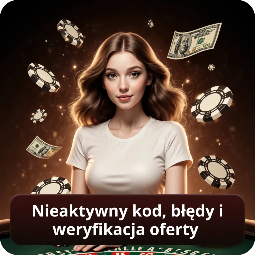 Nieaktywny kod, błędy i weryfikacja oferty