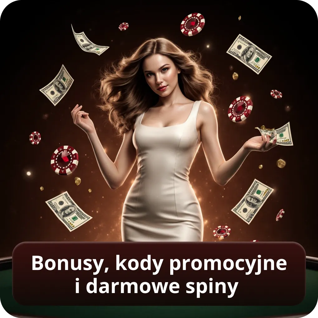Bonusy, kody promocyjne i darmowe spiny