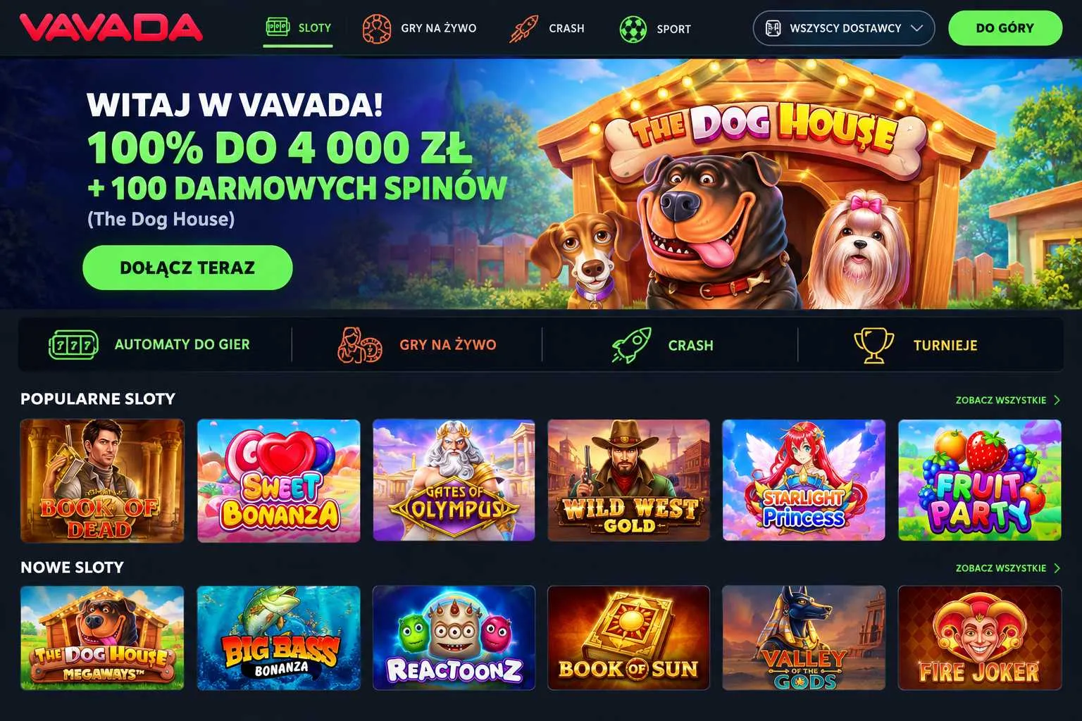 O Vavada Casino