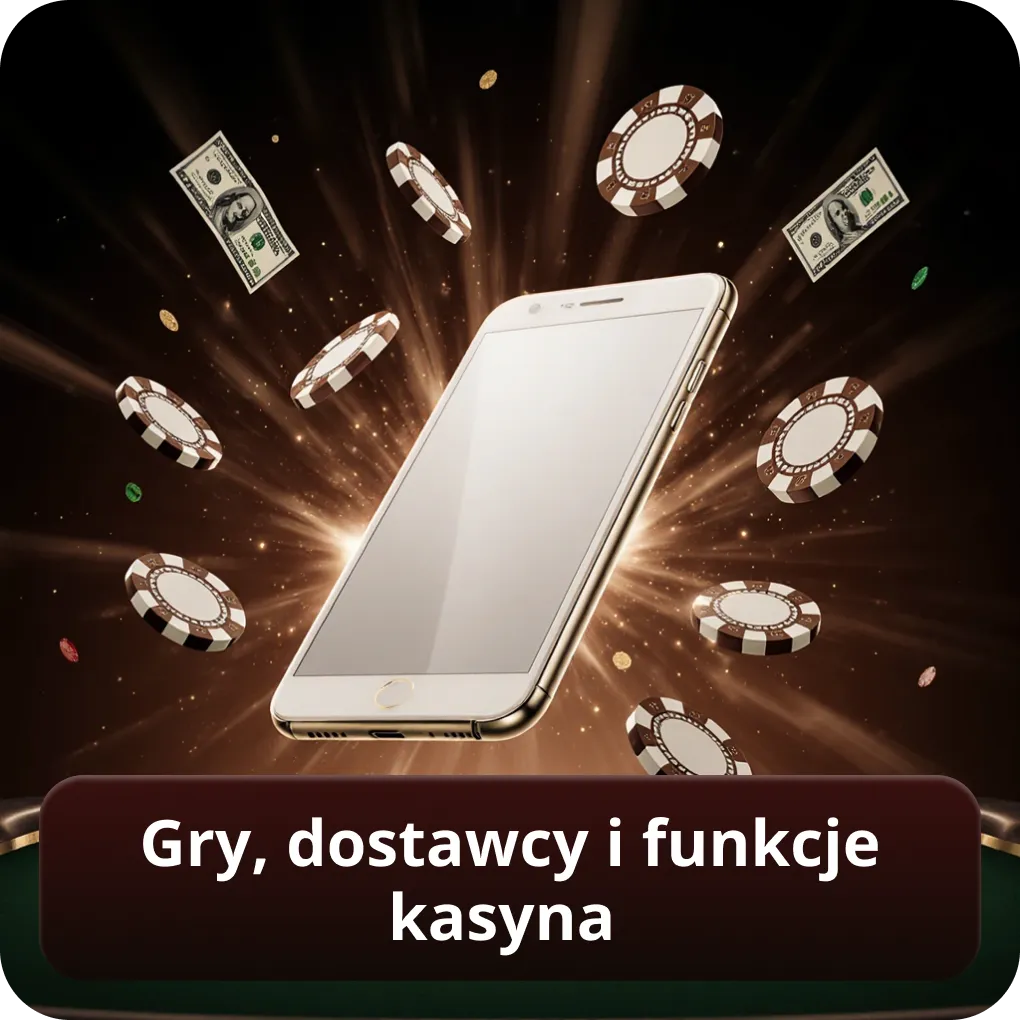 Gry, dostawcy i funkcje kasyna