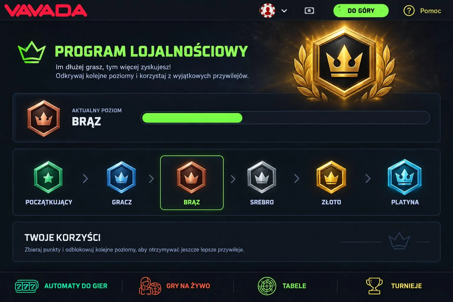 Bonusy, kody promocyjne i darmowe spiny – Vavada