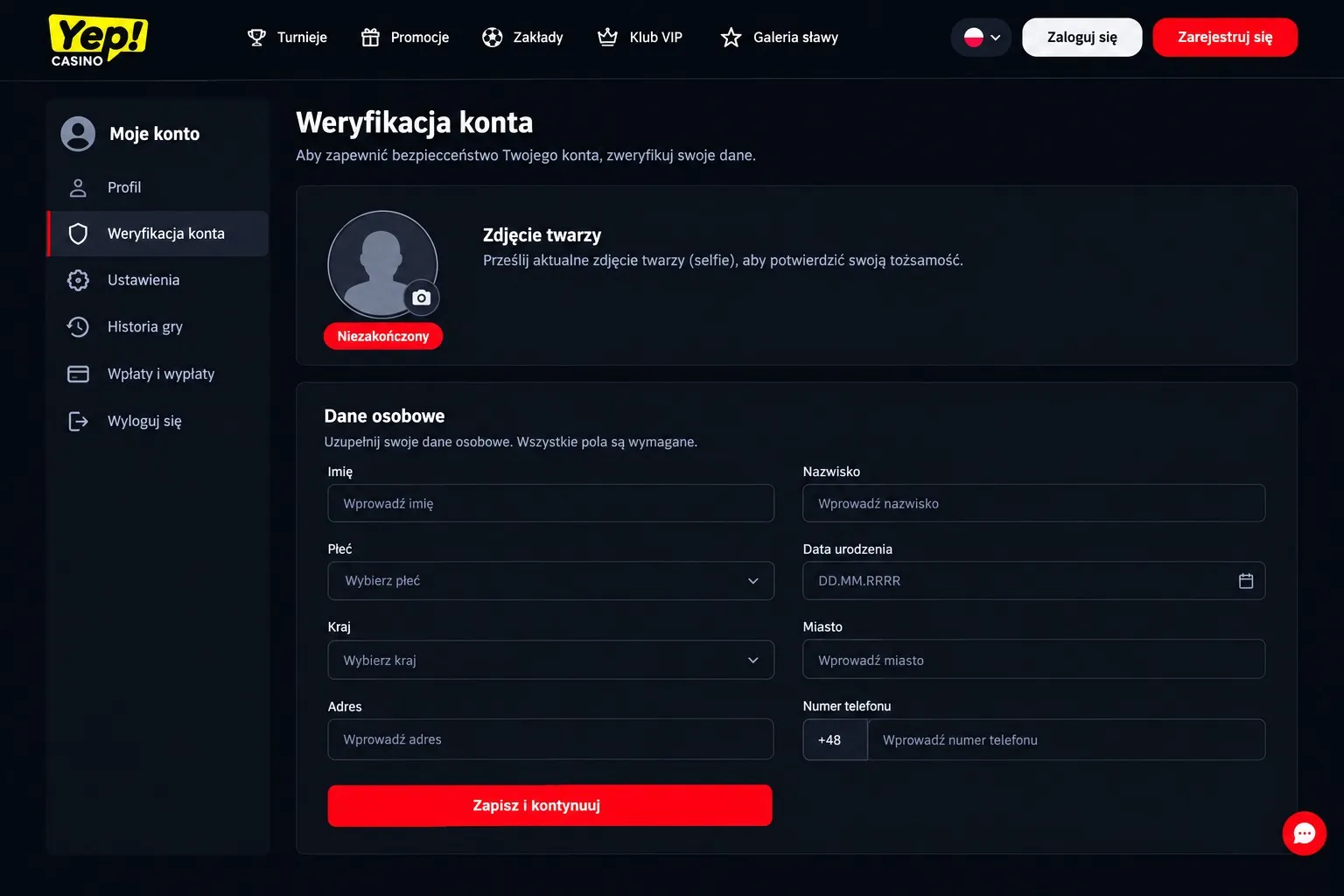 Niekompletne dane, kontrole i błędna metoda – jak wypłacić pieniądze z kasyna online